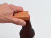 Handcrafted Hardwood Bottle Opener
