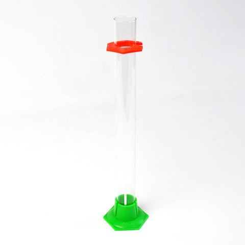 Glass hydrometer test jar