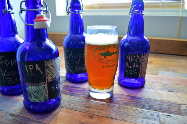 DIY Chalkboard Beer Bottle Labels