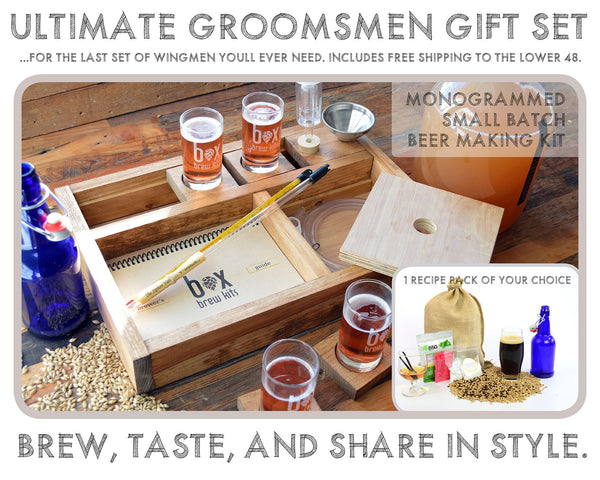 Ultimate Wedding Groomsmen Gift Set (sets of 3 or more)